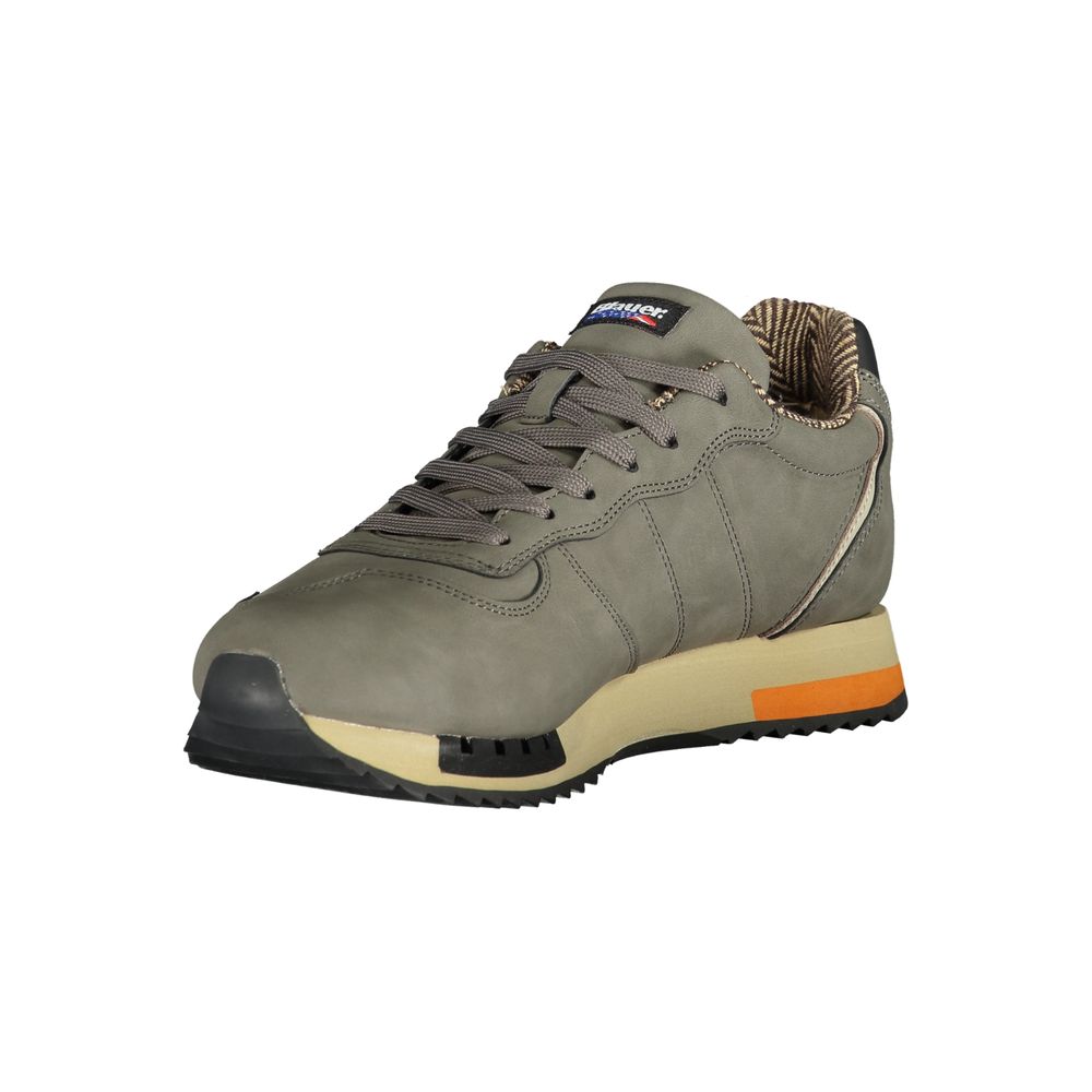 Blauer Grigio Poliuretano Men Sneaker | Regal Royce