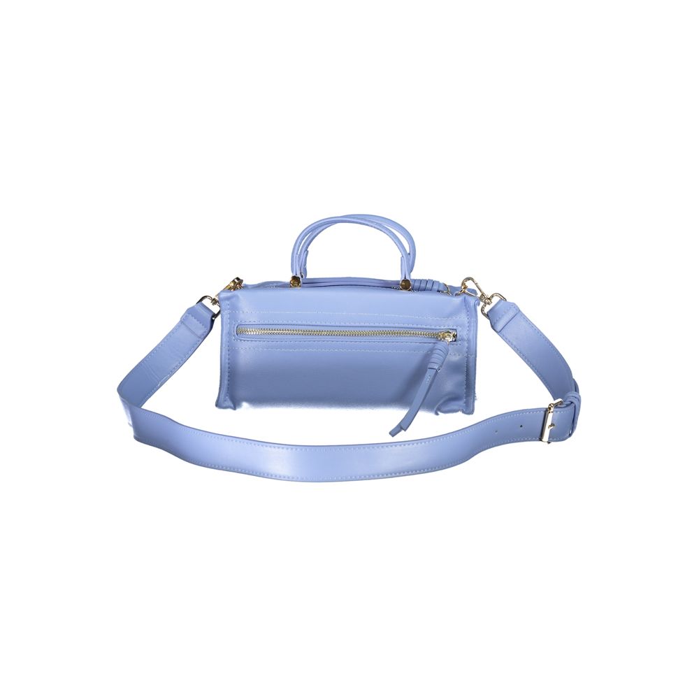 Mario Valentino Azzurro Polyurethane Women Handbag | Regal Royce