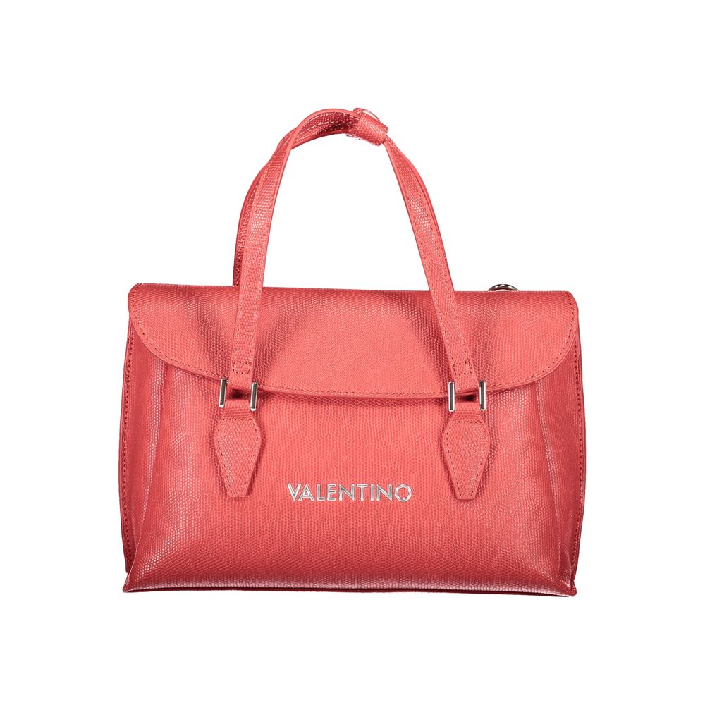 Mario Valentino Red Polyurethane Women Handbag | Regal Royce
