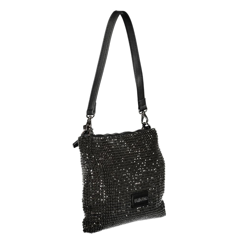 Mario Valentino Nero Polyester Women Handbag | Regal Royce