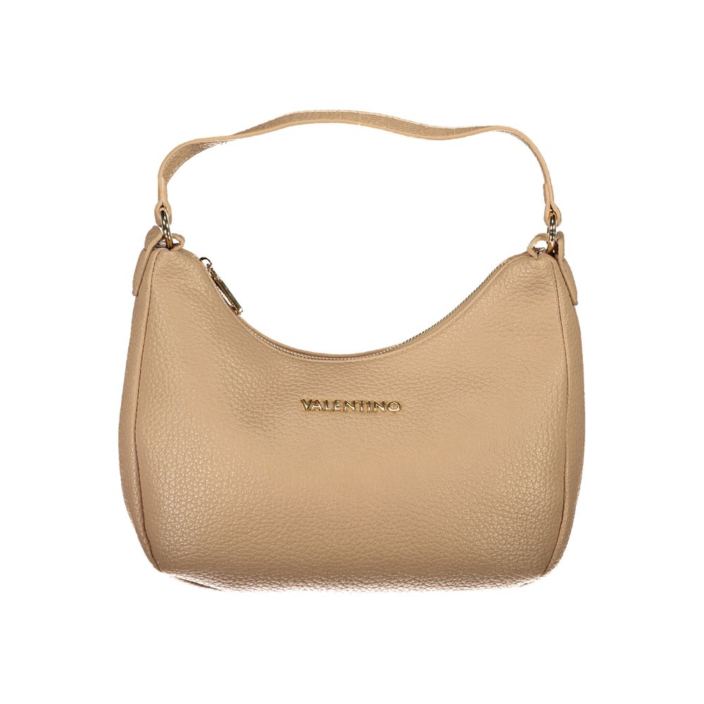 Mario Valentino Beige Polyurethane Women Shoulder Bag | Regal Royce