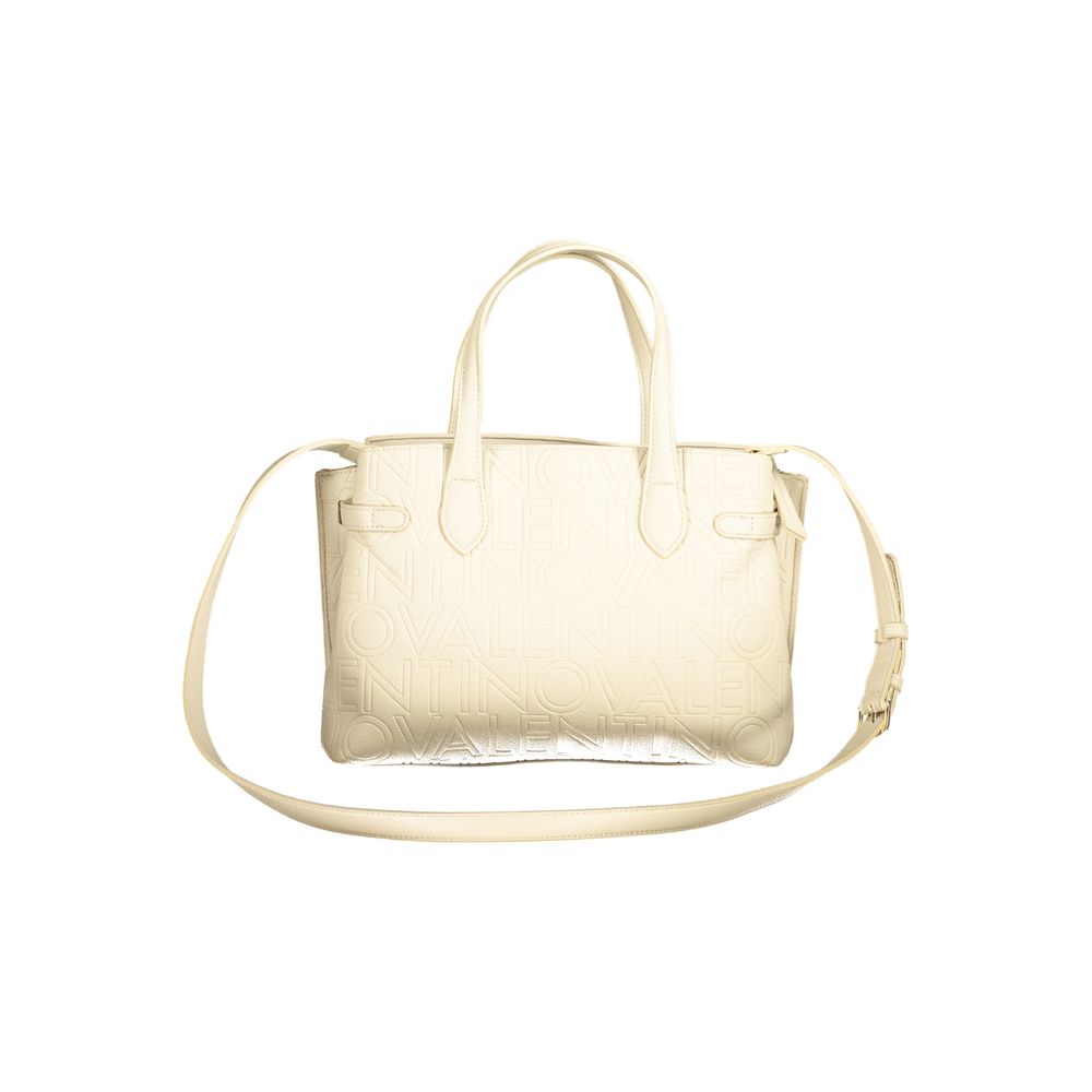 Mario Valentino Beige Polyethylene Women Handbag | Regal Royce