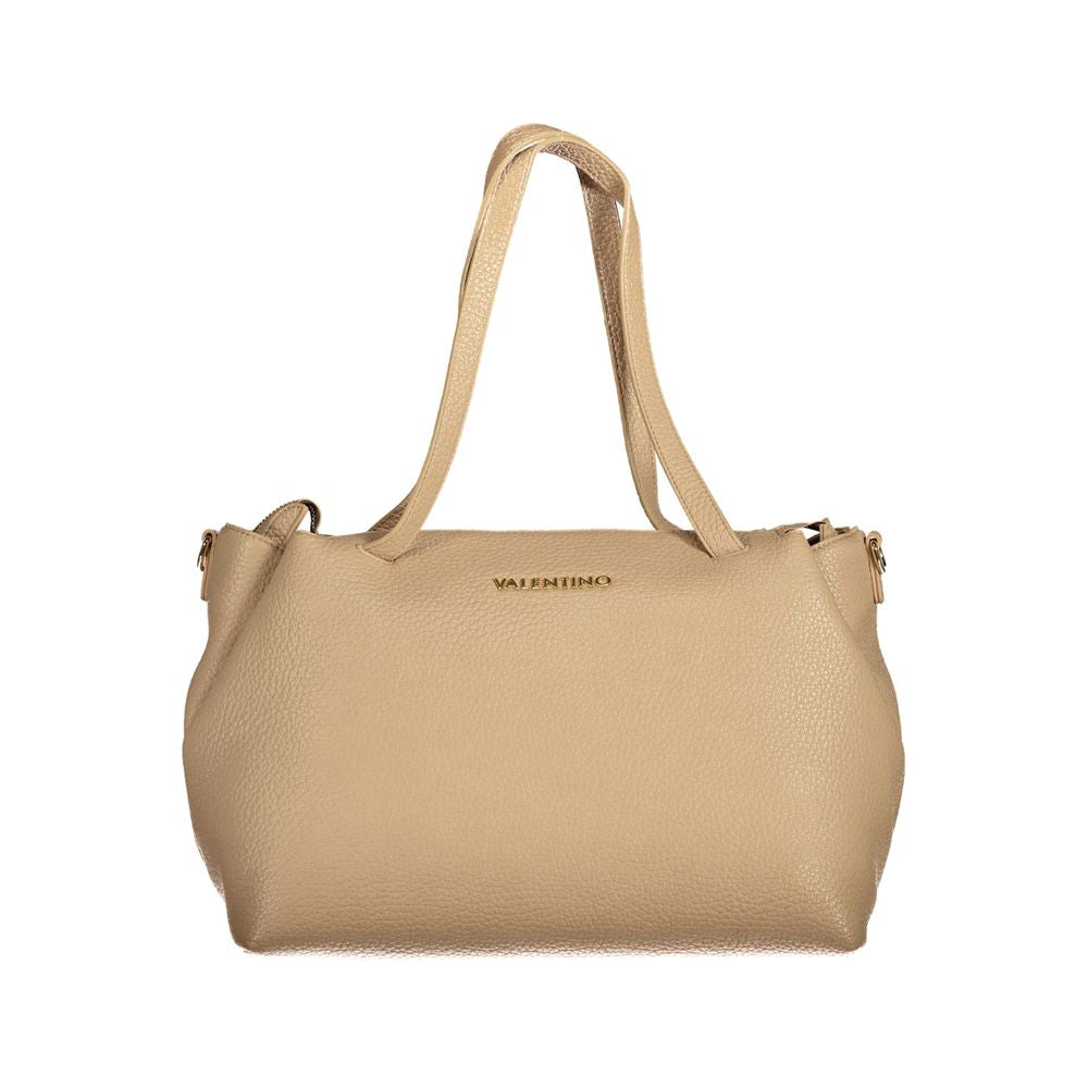 Mario Valentino Beige Polyethylene Women Handbag | Regal Royce