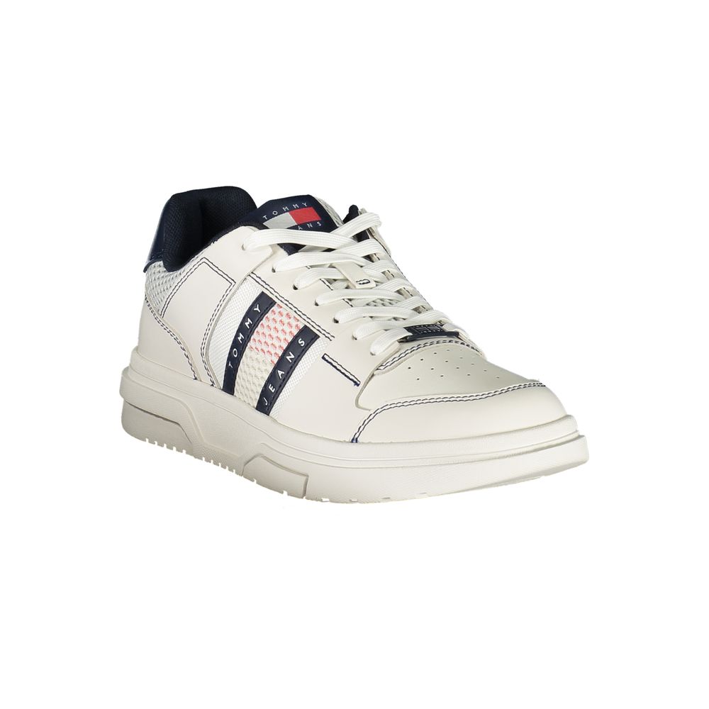 Tommy Hilfiger Blue Leather Men Sneaker | Regal Royce