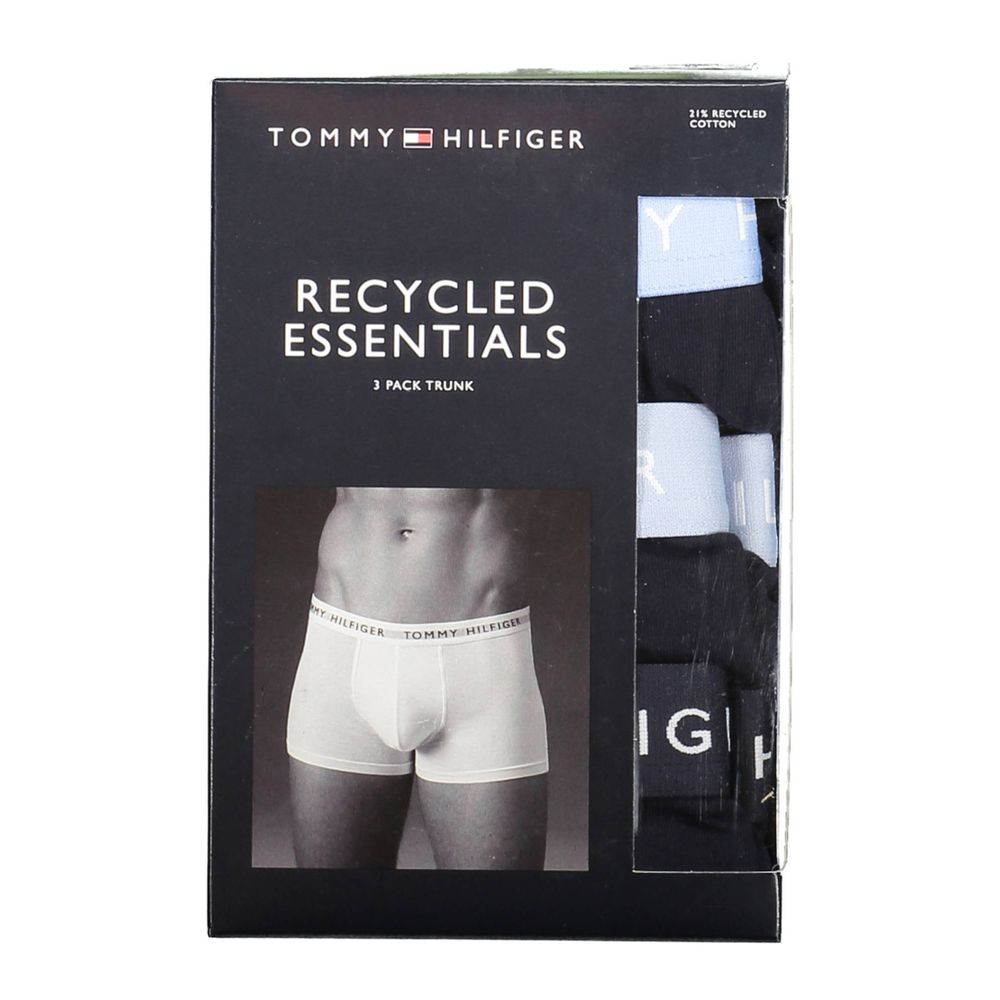 Tommy Hilfiger Black Cotton Men Boxer Trio Pack | Regal Royce