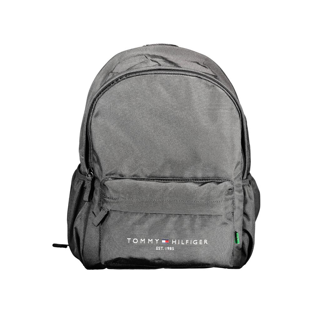 Tommy Hilfiger Black Polyester Men's Backpack | Regal Royce