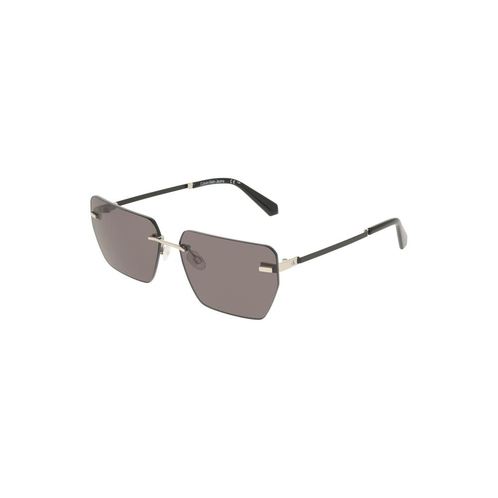 Calvin Klein Gray Metal Men Sunglasses | Regal Royce