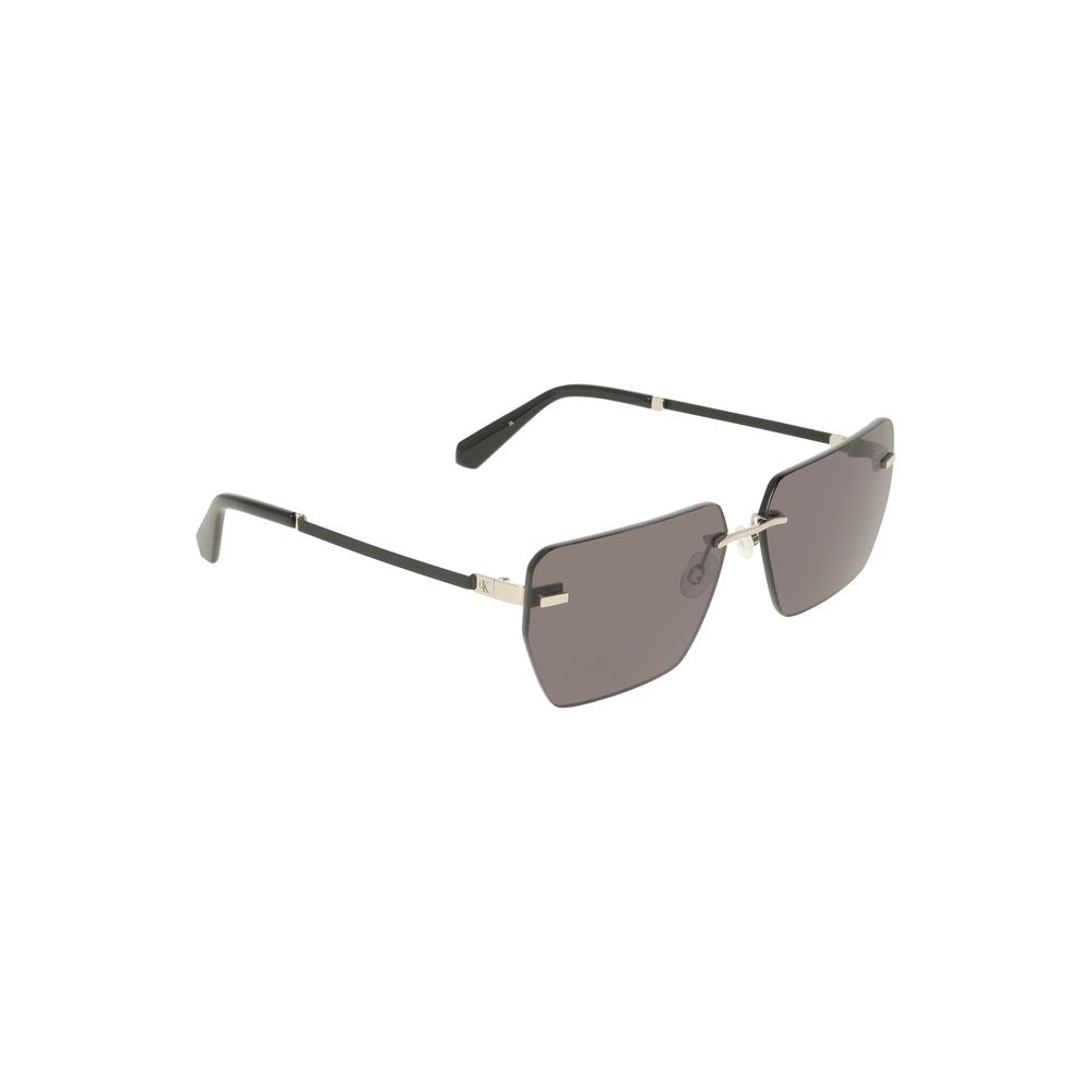 Calvin Klein Gray Metal Men Sunglasses | Regal Royce