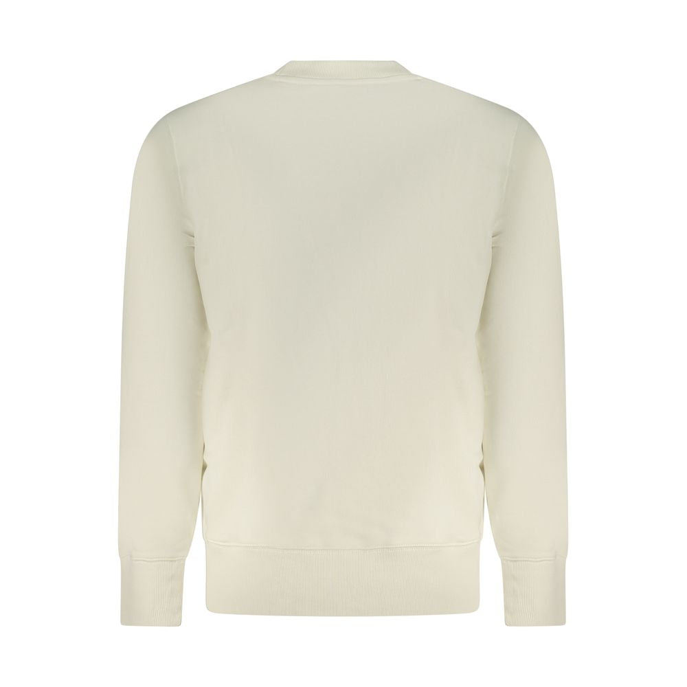 Calvin Klein Beige Cotton Men's Sweatshirt | Regal Royce