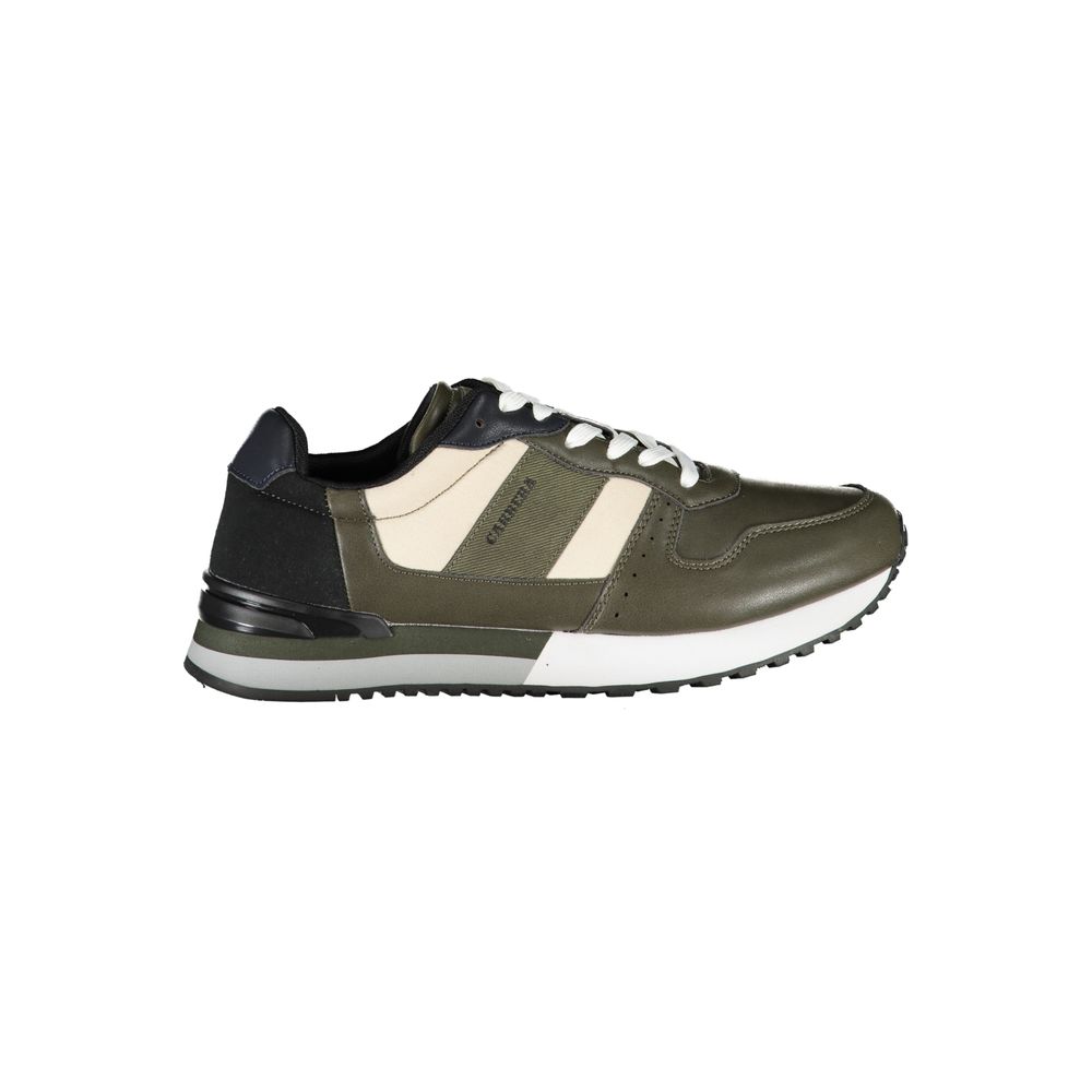 Carrera Verde Poliestere Men Sneaker | Regal Royce