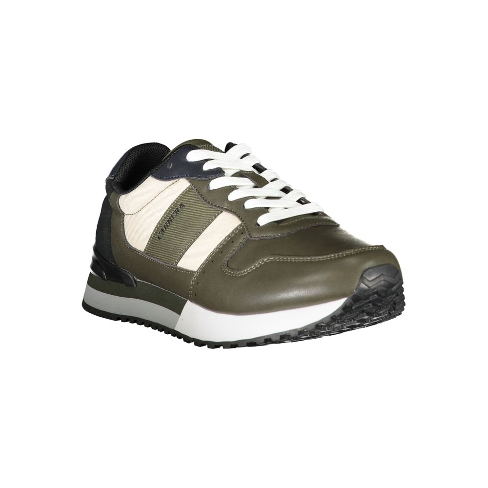 Carrera Verde Poliestere Men Sneaker | Regal Royce