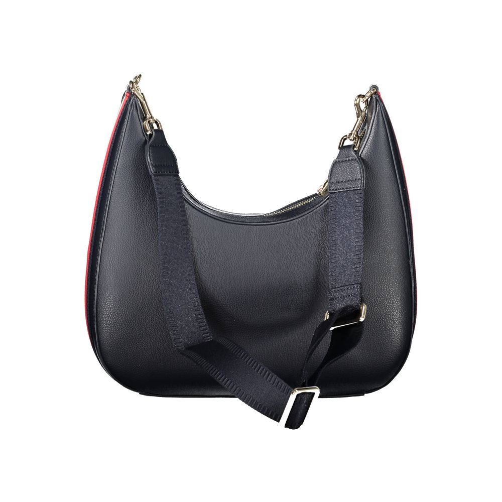 Tommy Hilfiger Blue Polyester Women Shoulder Bag | Regal Royce