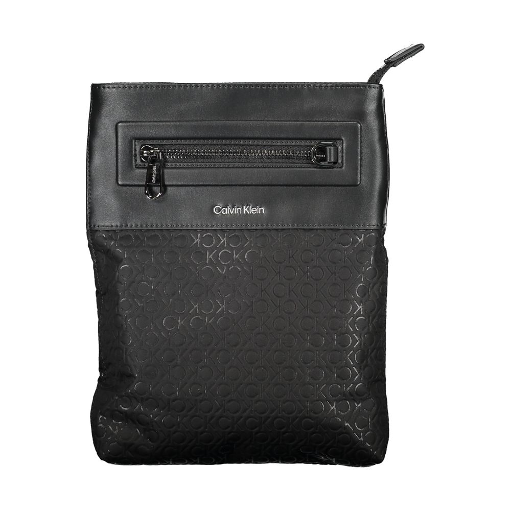 Calvin Klein Black Polyester Men's Shoulder Bag | Regal Royce