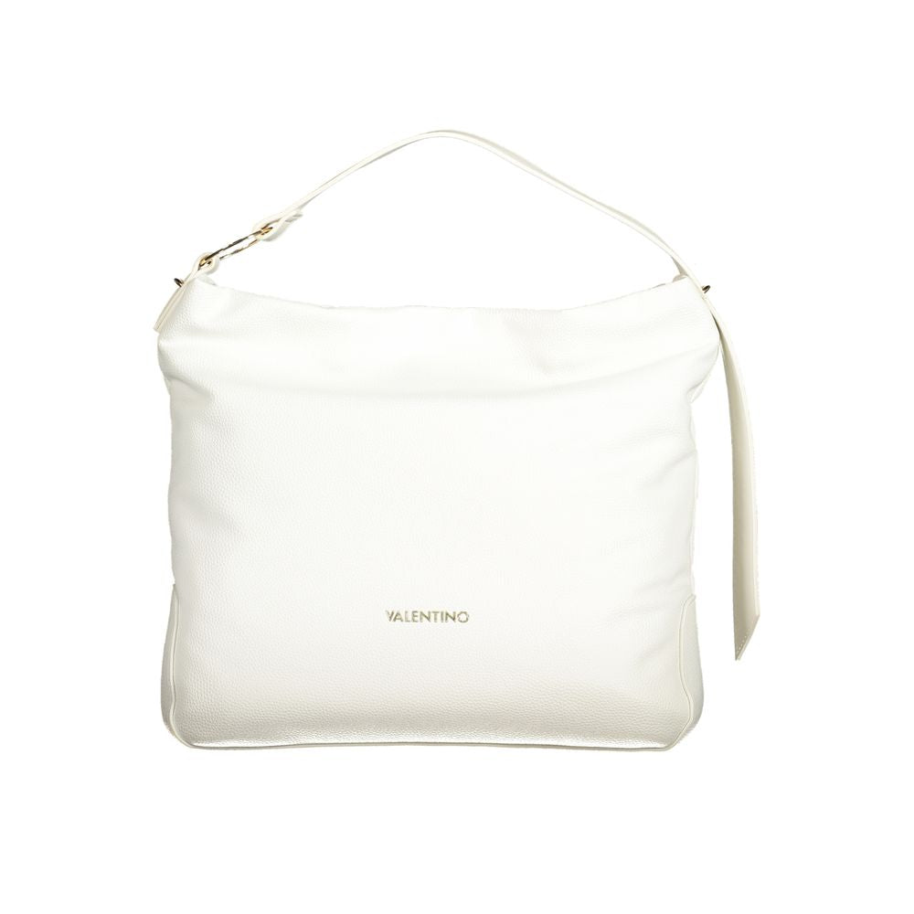 Mario Valentino White Polyurethane Women's Bag | Regal Royce