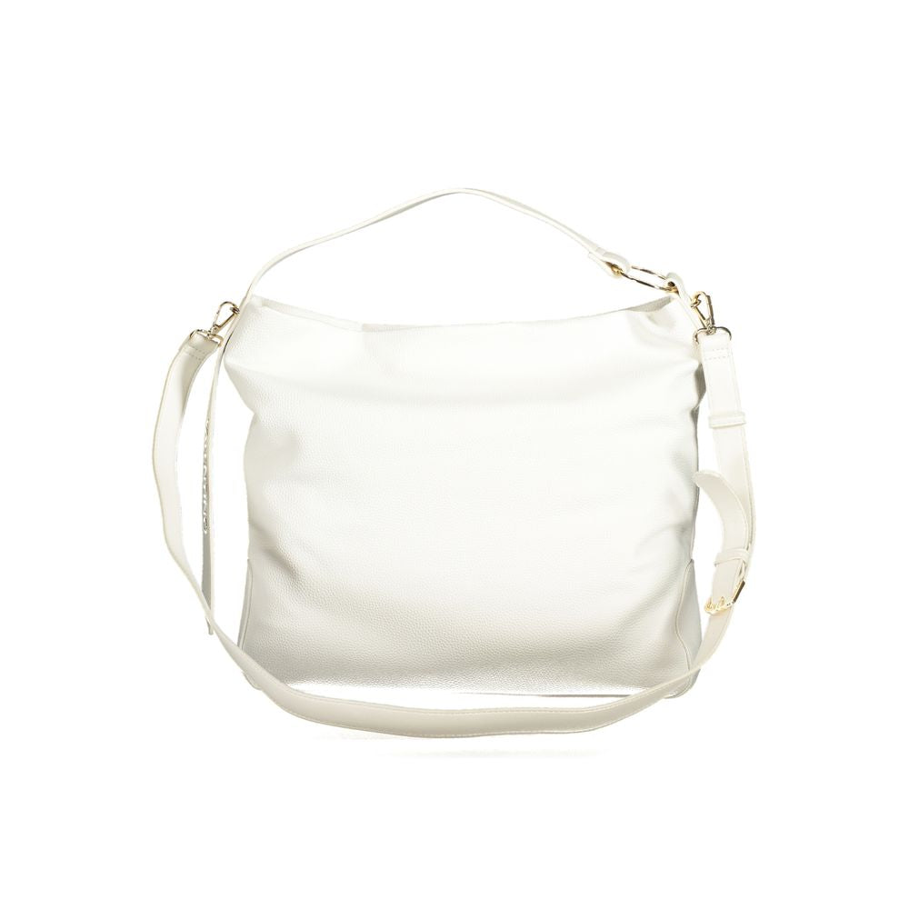 Mario Valentino White Polyurethane Women's Bag | Regal Royce