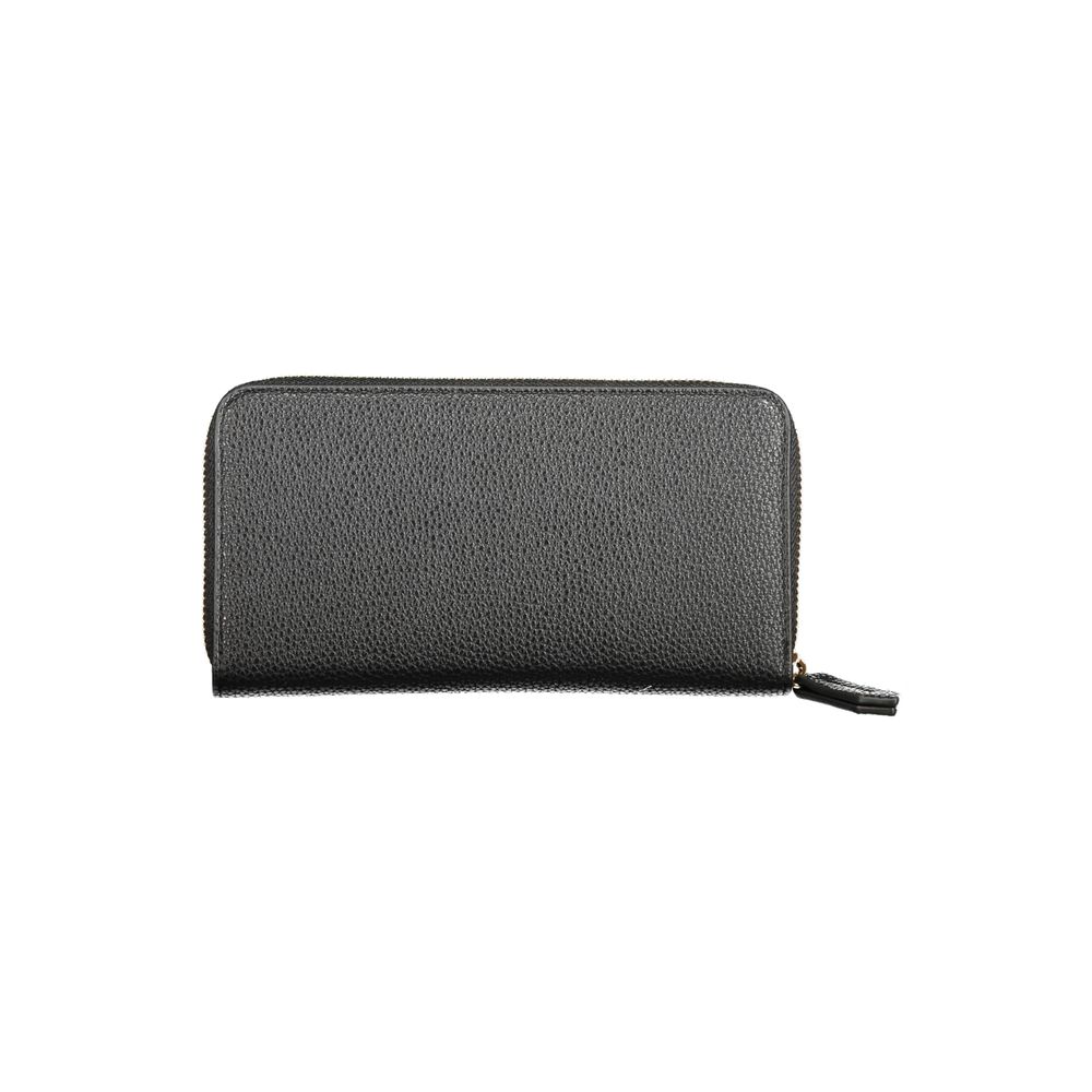 Mario Valentino Nero Poliuretano Women Wallet | Regal Royce