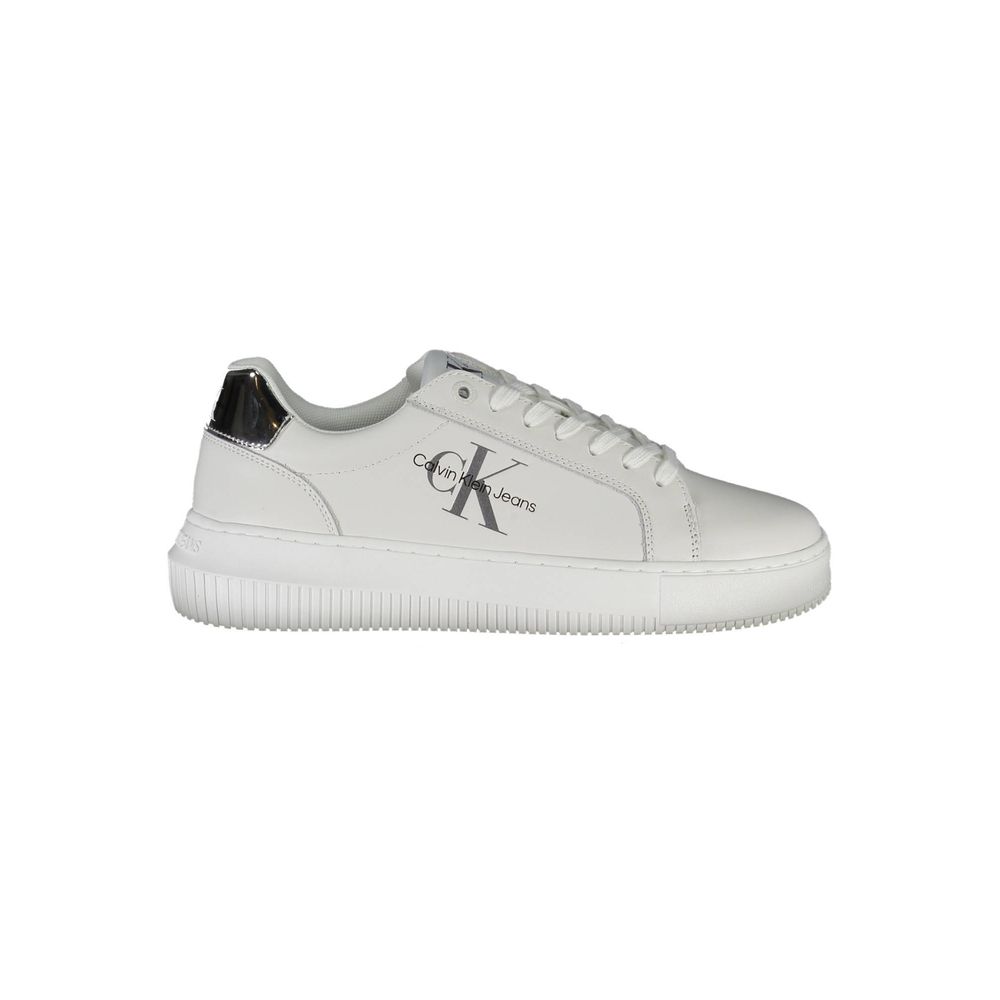 Calvin Klein Bianco Leather Women Sneaker | Regal Royce