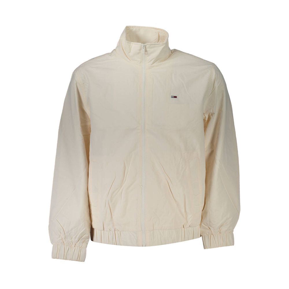 Tommy Hilfiger White Polyamide Men Jacket | Regal Royce