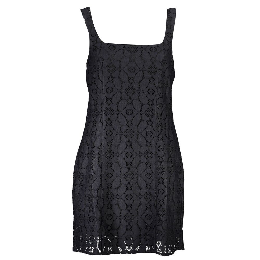 Desigual Black Polyester Women Dress | Regal Royce