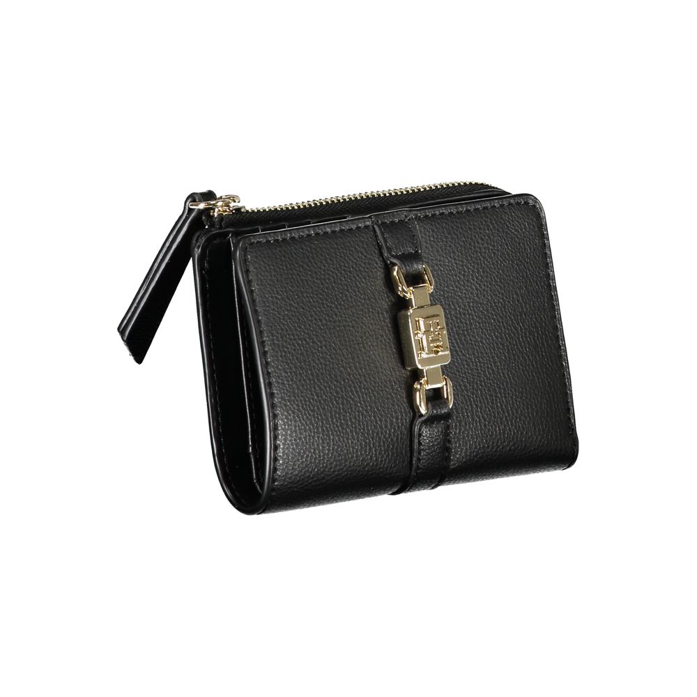 Tommy Hilfiger Black Polyester Women Wallet | Regal Royce