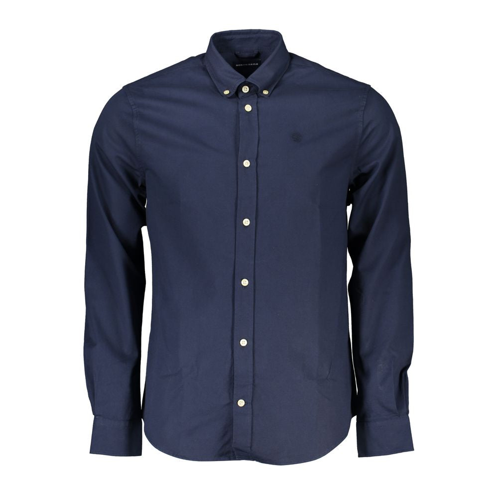 North Sails White Cotton Men Shirt | Regal Royce