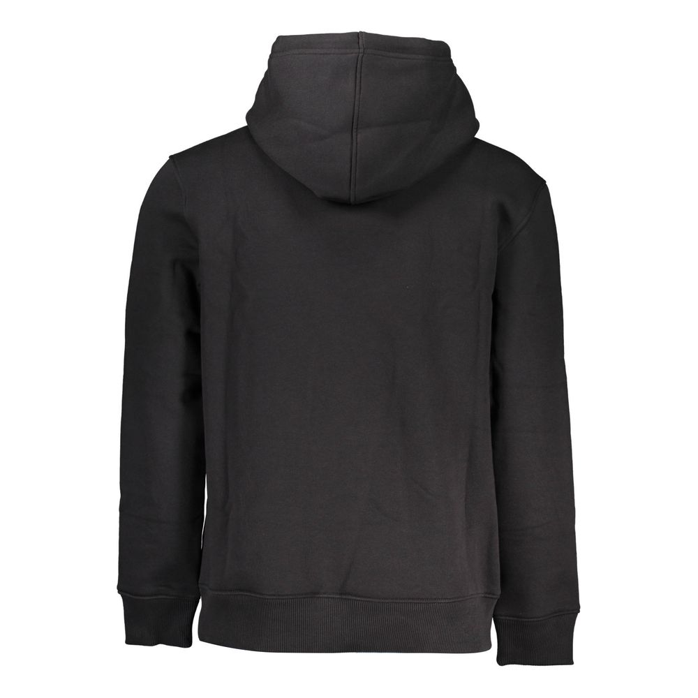 Calvin Klein Black Cotton Men's Sweater Hoodie | Regal Royce