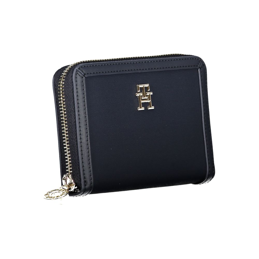 Tommy Hilfiger Blue Polyester Women Wallet | Regal Royce