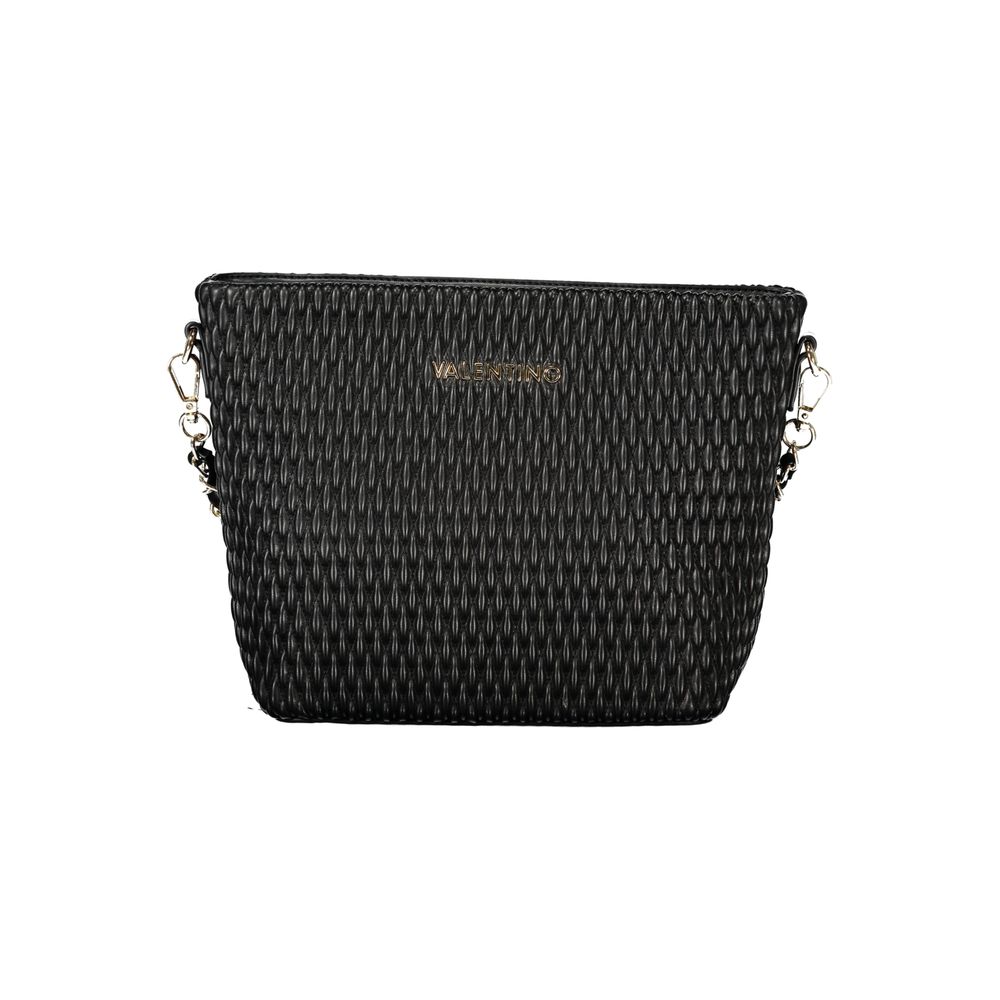 Mario Valentino Nero Poliuretano Women's Bag with Removable Shoulder Handle | Regal Royce