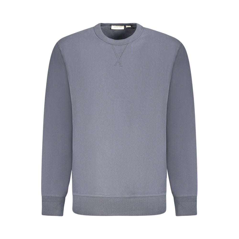 Calvin Klein Blue Cotton Men Sweater | Regal Royce