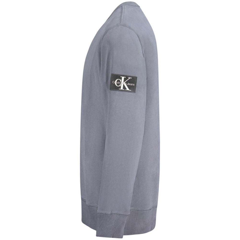 Calvin Klein Blue Cotton Men Sweater | Regal Royce