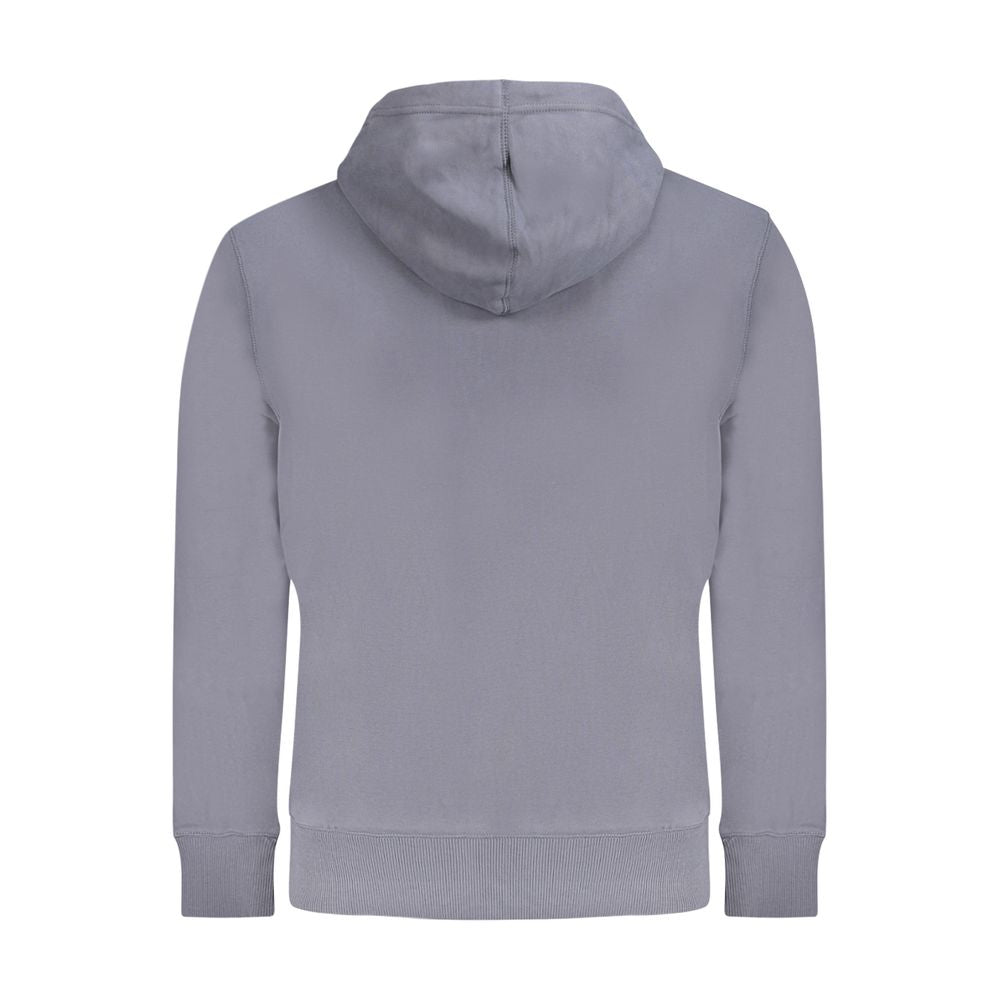 Calvin Klein Blue Cotton Men's Hooded Sweatshirt | Regal Royce