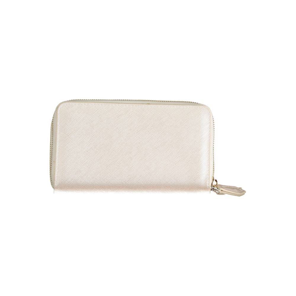 Mario Valentino Brown Polyethylene Women Wallet | Regal Royce
