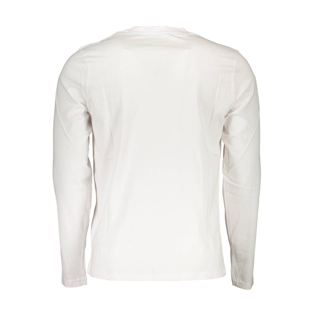 North Sails White Cotton Men T-Shirt | Regal Royce