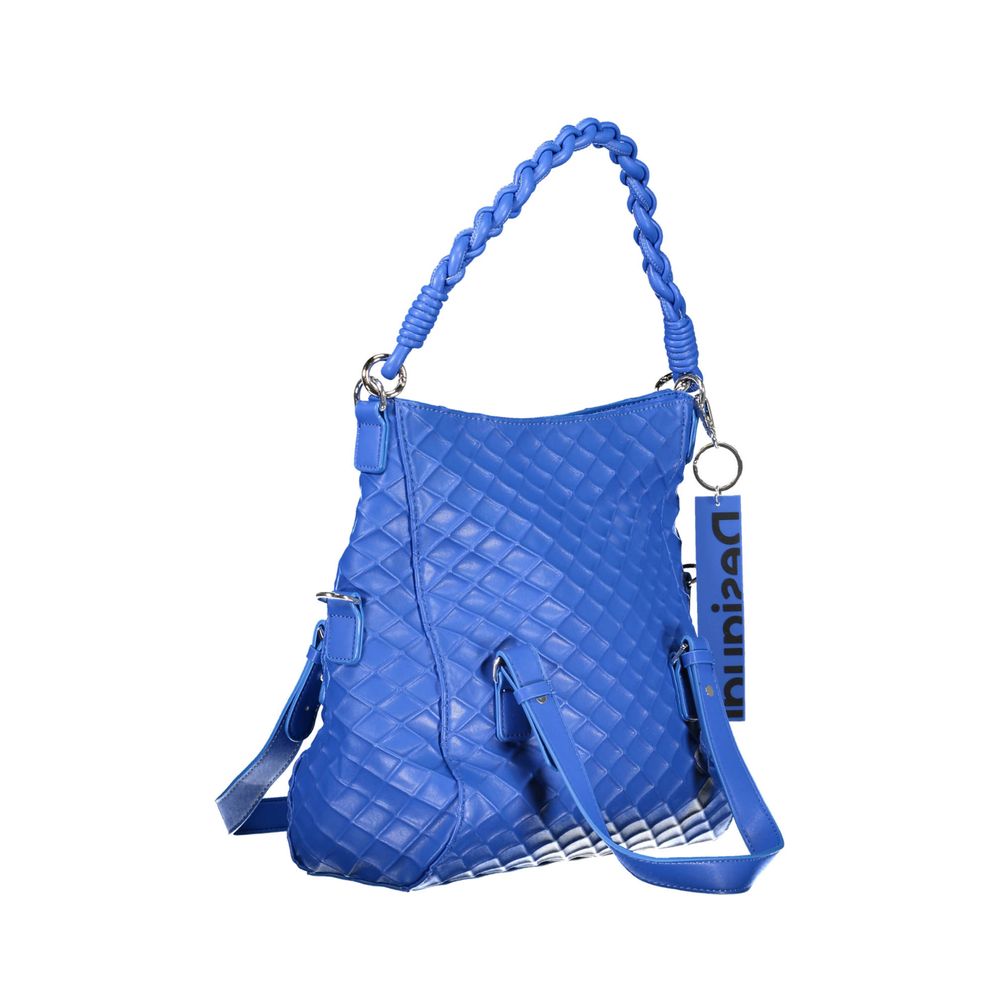 Desigual Blue Polyethylene Women Handbag | Regal Royce