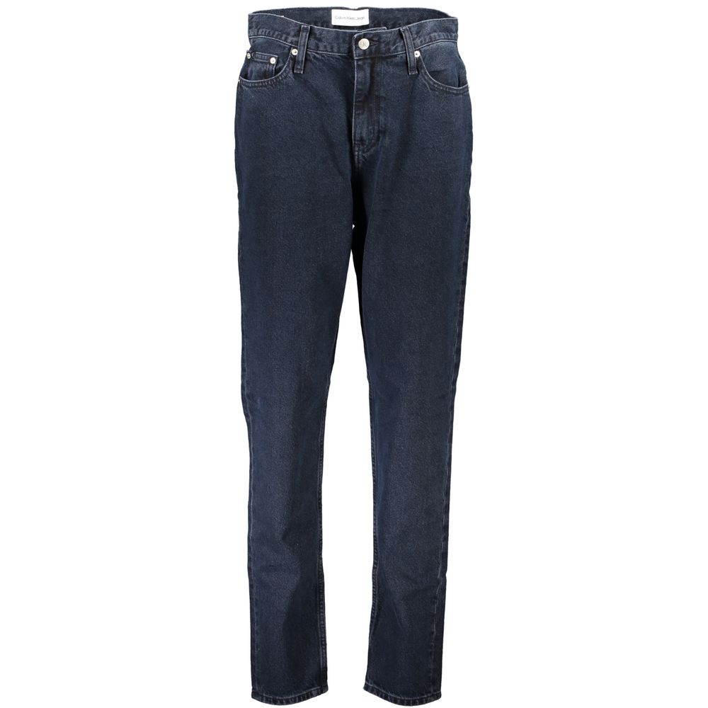 Calvin Klein Blu Cotton Women Jeans | Regal Royce
