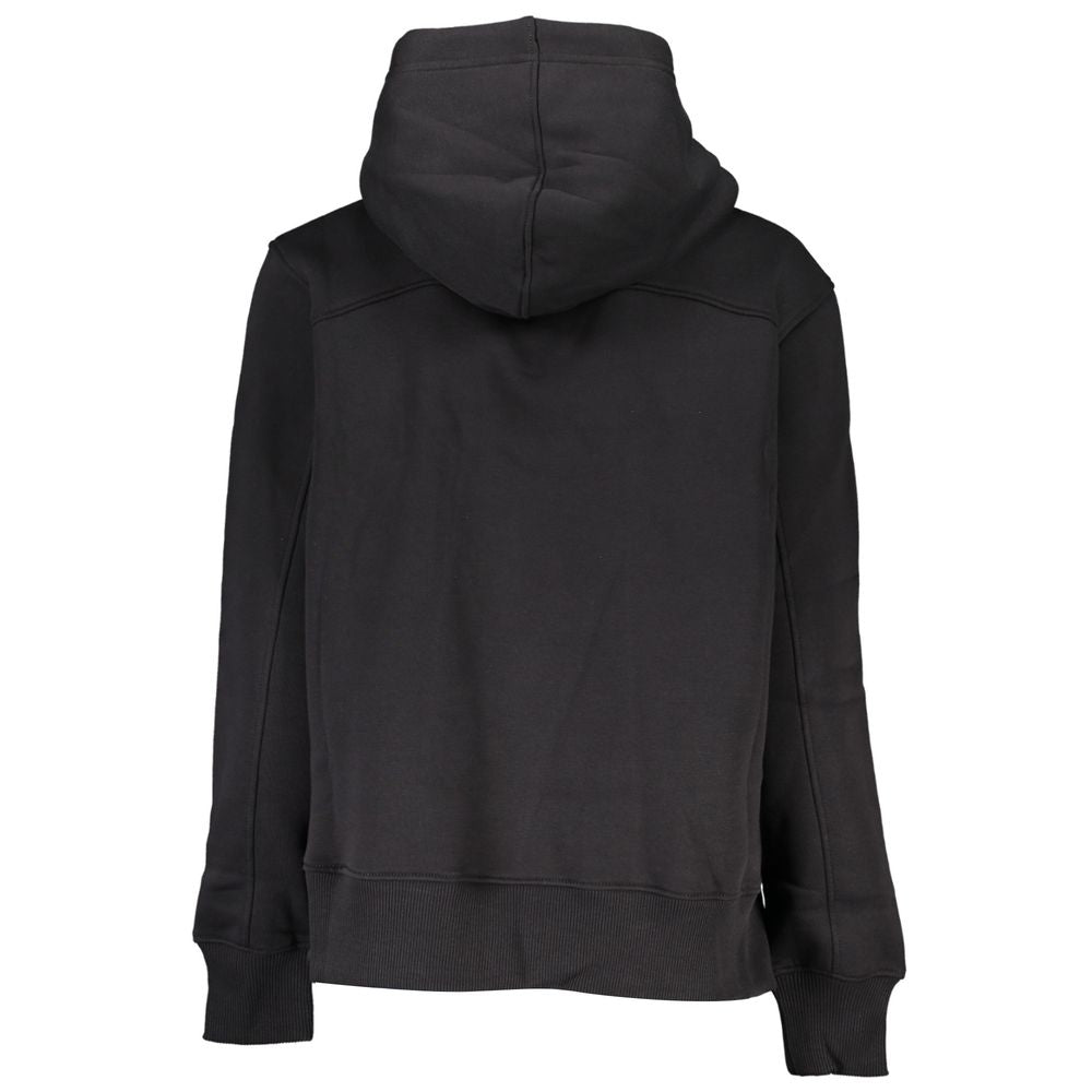 Calvin Klein Black Cotton Women Sweatshirt | Regal Royce