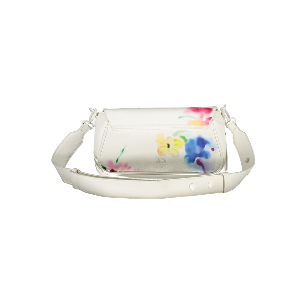 Desigual Bianco Polyurethane Women's Shoulder Bag | Regal Royce