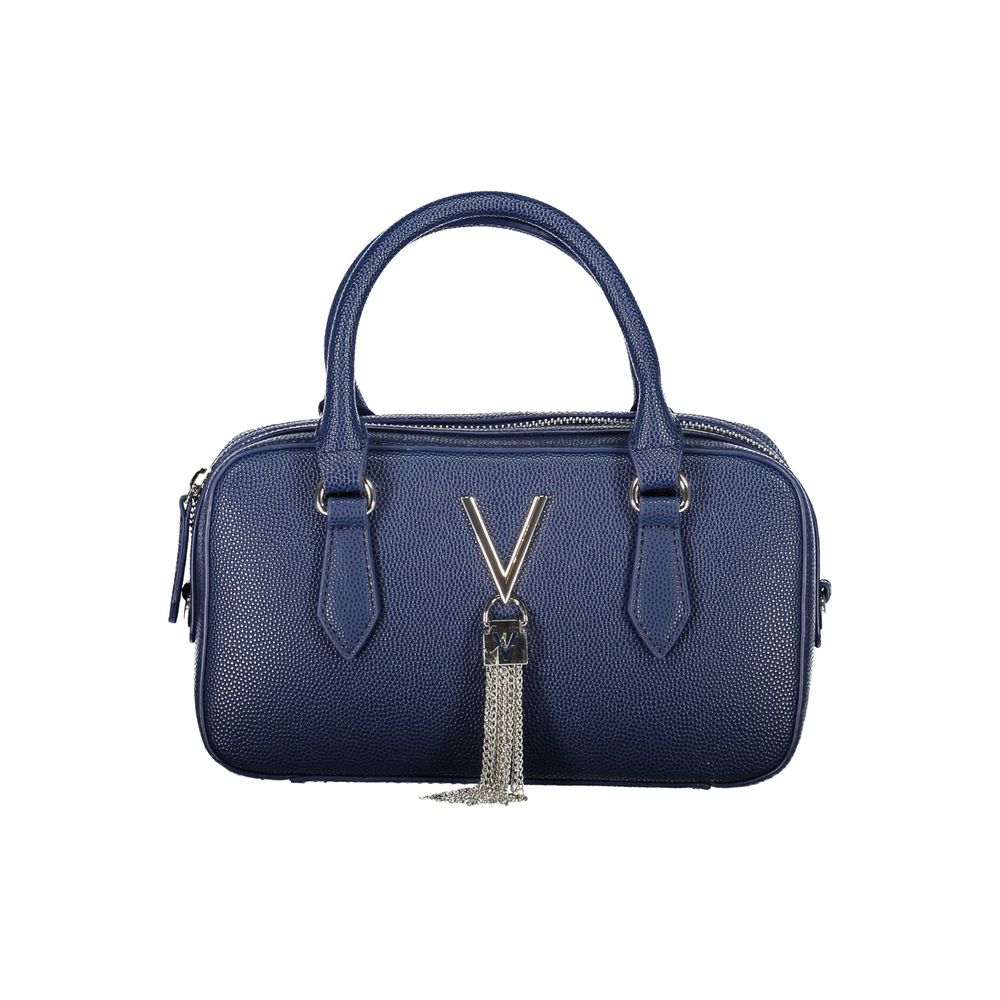 Mario Valentino Blue Polyurethane Women Handbag | Regal Royce