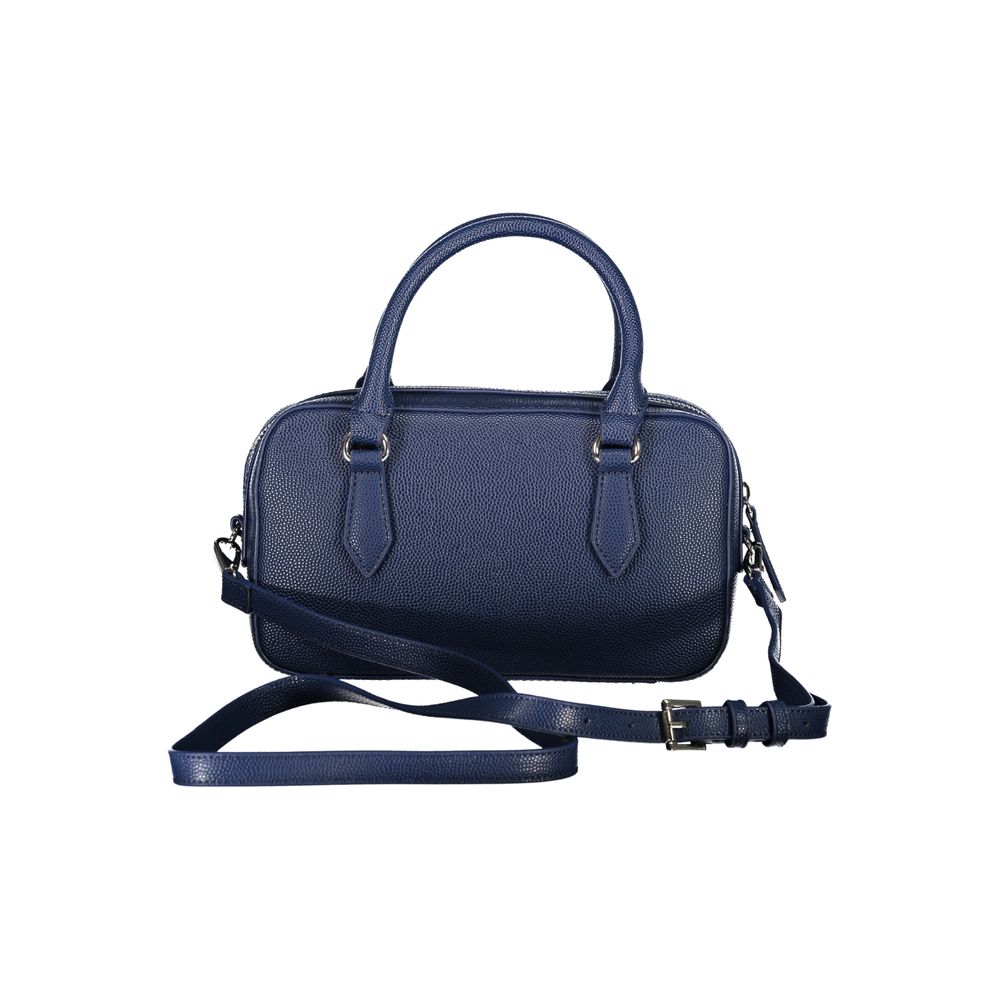 Mario Valentino Blue Polyurethane Women Handbag | Regal Royce