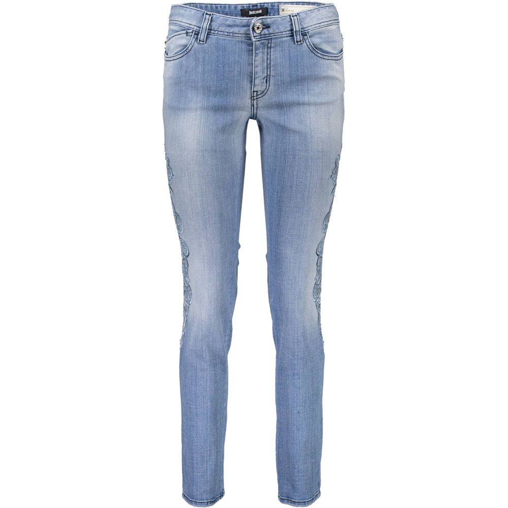 Just Cavalli Azzurro Cotton Women Jeans | Regal Royce
