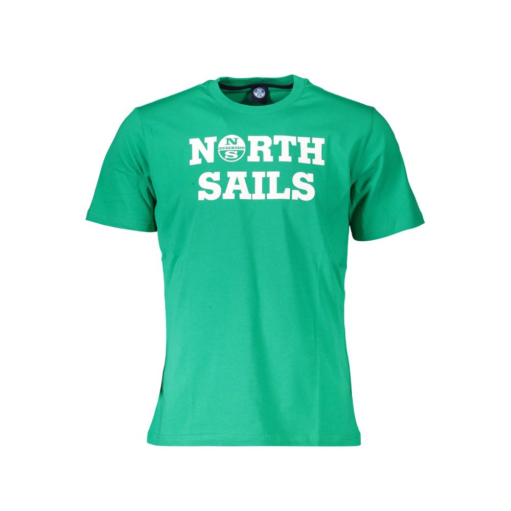 North Sails Verde Cotton Men T-Shirt | Regal Royce