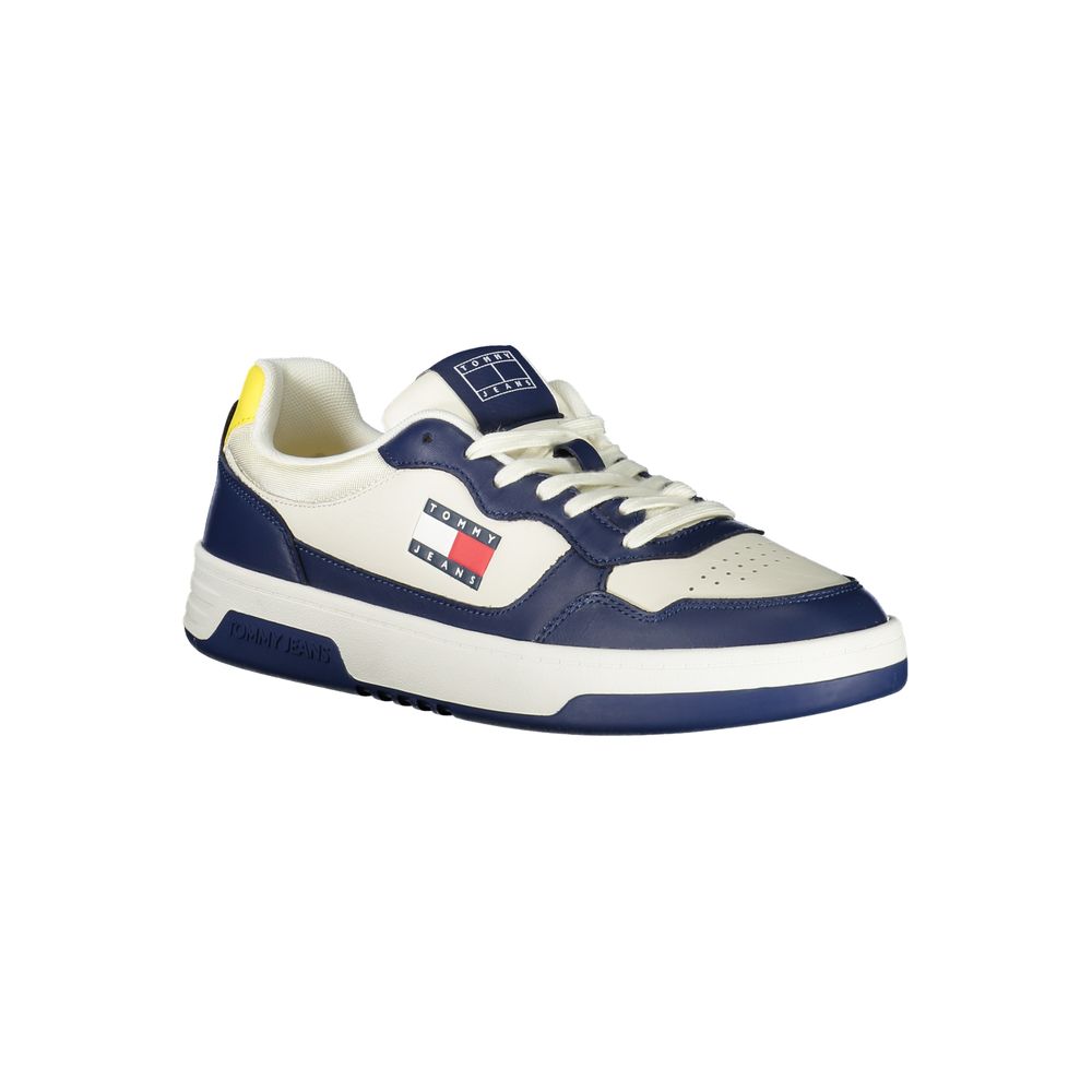 Tommy Hilfiger Blue Polyurethane Men Sneaker | Regal Royce