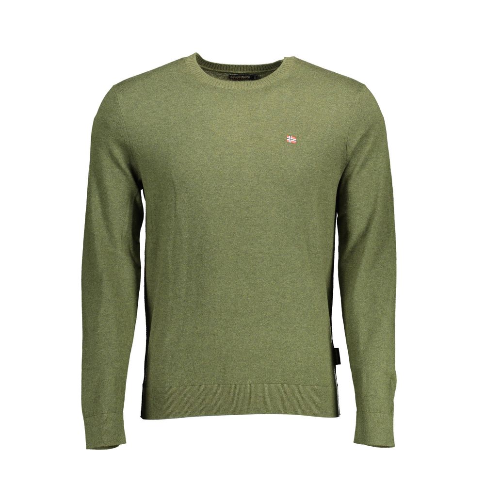 Napapijri Verde Cotton Men Sweater | Regal Royce