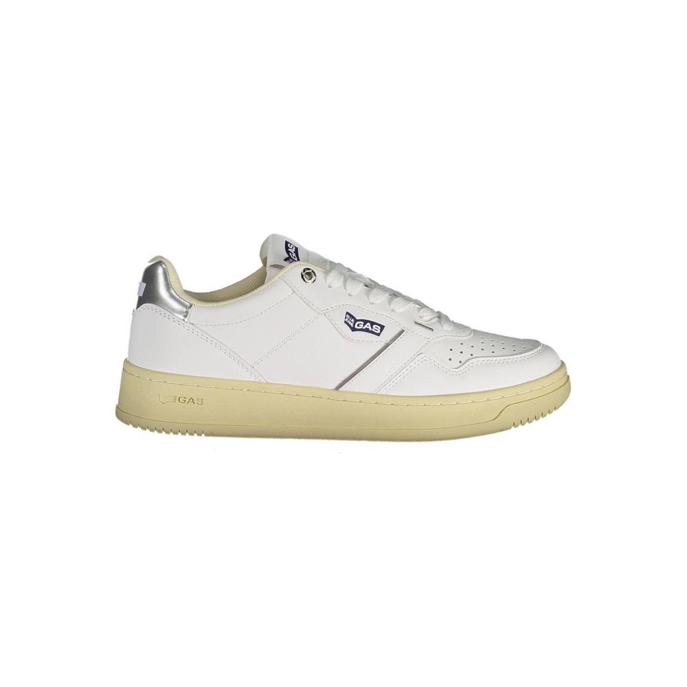 Gas Bianco Polyurethane Women Sneaker | Regal Royce