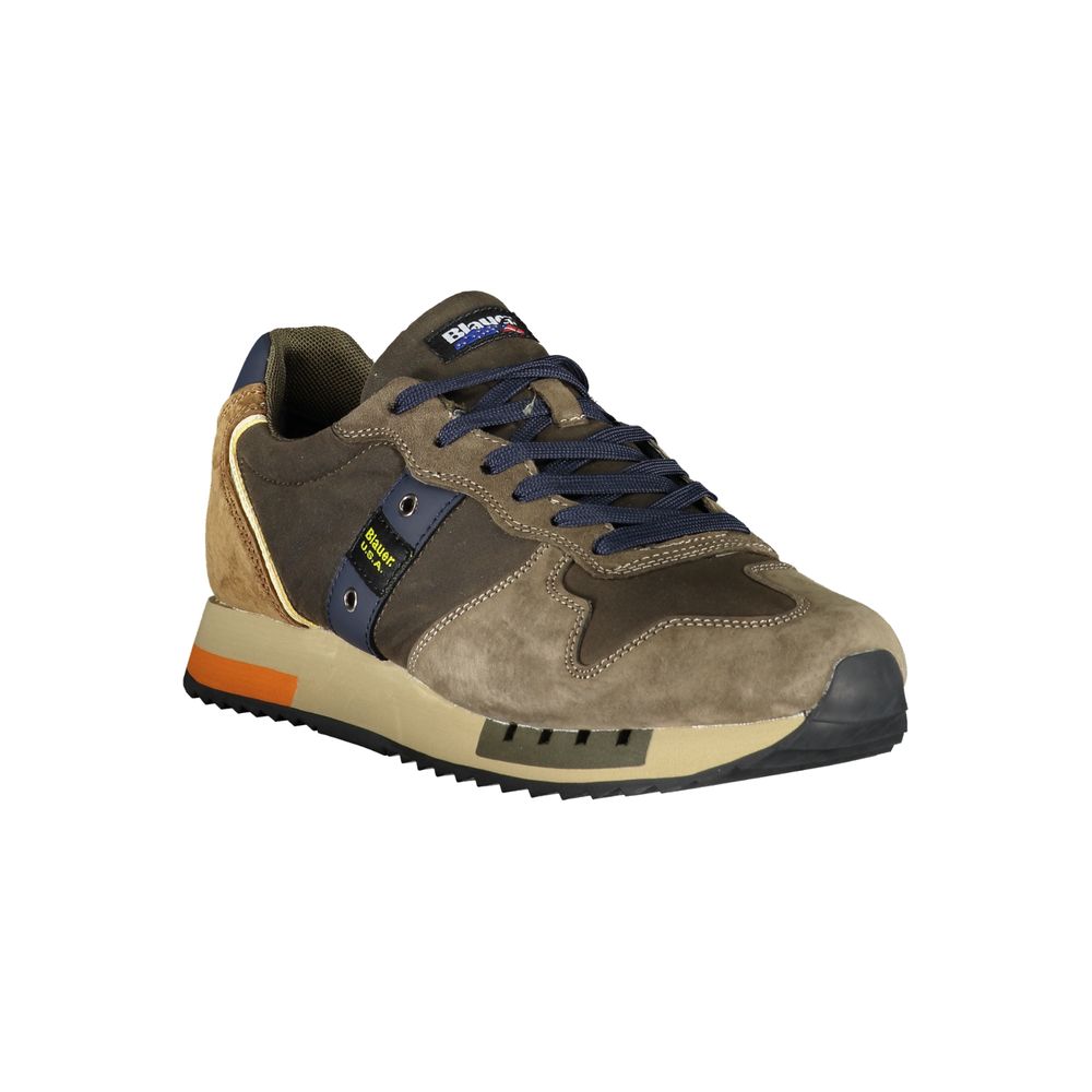 Blauer Verde Leather Men Sneaker | Regal Royce