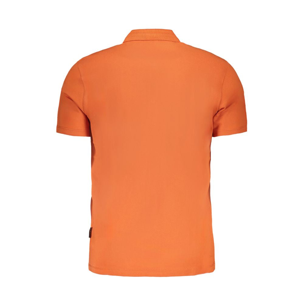 Napapijri Arancione Cotton Men Polo | Regal Royce