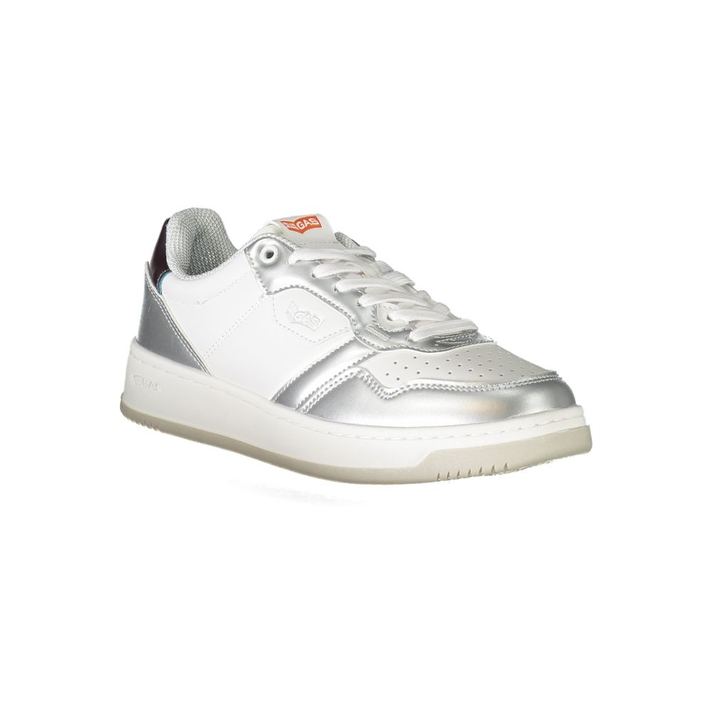 Gas Bianco Polyurethane Women Sneaker | Regal Royce