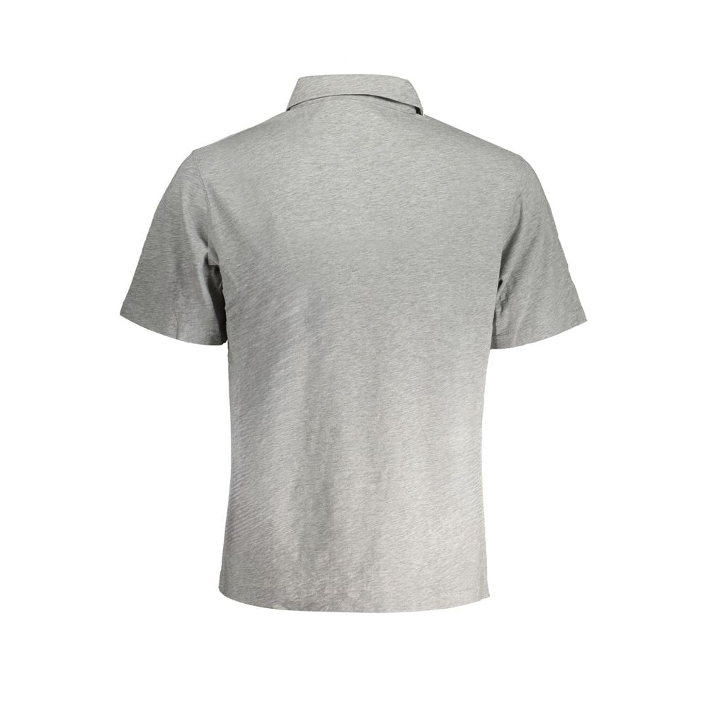 La Martina Grigio Cotton Men Polo Shirt | Regal Royce