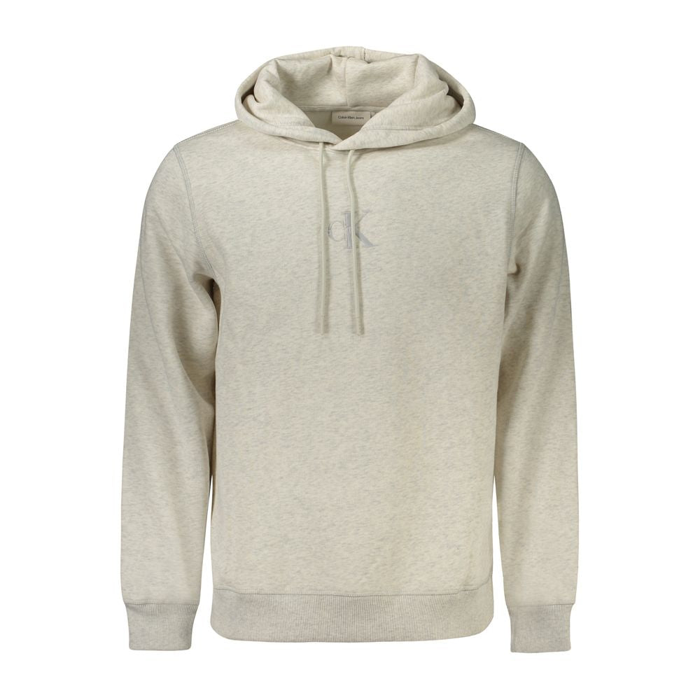 Calvin Klein Grigio Cotton Men's Hoodie | Regal Royce