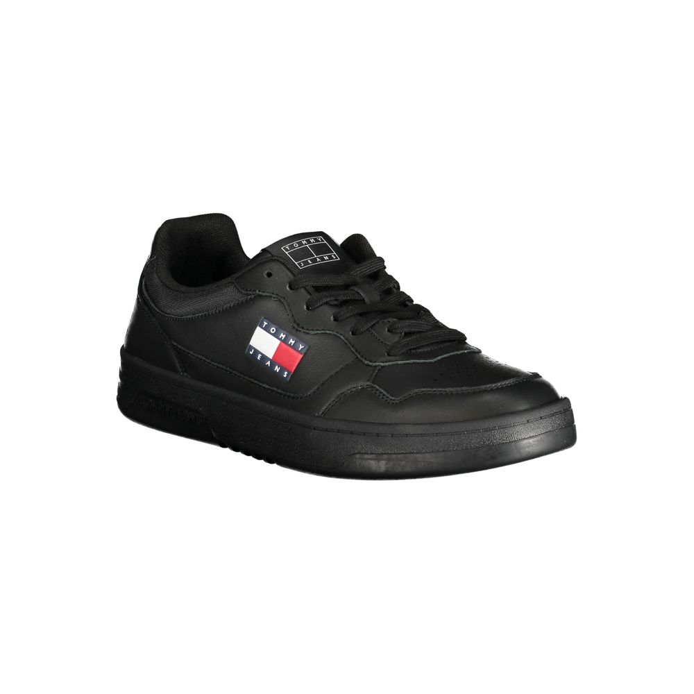 Tommy Hilfiger Nero Poliuretano Men Sneaker | Regal Royce